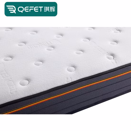 Chine Commerce de gros monopole commercial personnalisé moderne maison chambre meubles King Size confortable mousse à mémoire pliable roulé matelas de lit à ressorts ensachés
