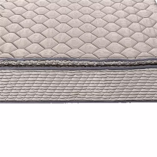 Matelas standard d'hôtel 5 étoiles en latex naturel à paume dure avec mousse ignifuge